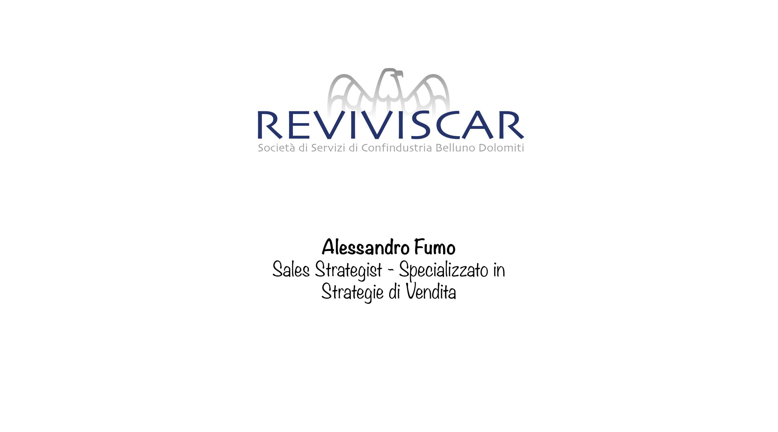 #Andràtuttobene | L’intervento di Alessandro Fumo – Docente Reviviscar