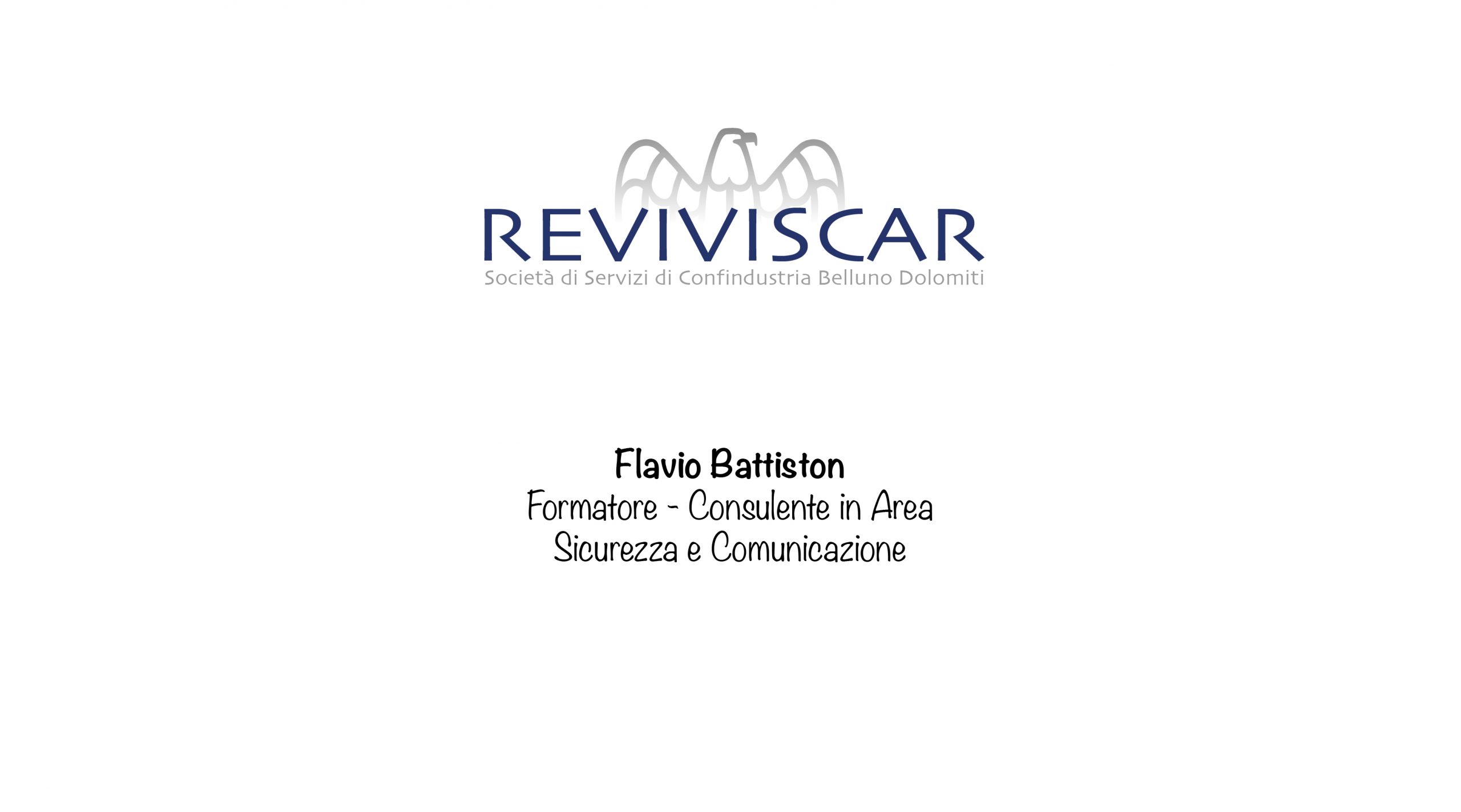 #Andràtuttobene | L’intervento di Flavio Battiston – Docente Reviviscar